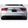 2012-2015 Audi S7 C7 Duraflex DTM Rear Diffuser - 1 Piece - Image 1