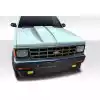 1982-1993 Chevrolet S10 Blazer GMC Jimmy Duraflex 2.5" Cowl Hood - 1 Piece - Image 1