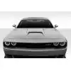 Universal Duraflex Ram Air Type 6 Hood Scoop - 1 Piece - Image 1