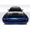 2008-2023 Dodge Challenger Duraflex TA Look Hood - 1 Piece - Image 1