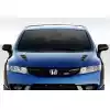 2006-2011 Honda Civic 4DR Duraflex Type M Hood - 1 Piece - Image 1