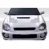 2002-2003 Subaru Impreza WRX STI Duraflex C-2 Hood - 1 Piece - Image 1