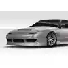 1989-1994 Nissan 240SX S13 Duraflex Sleek Front Bumper - 1 Piece - Image 2