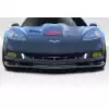 2005-2013 Chevrolet Corvette C6 Duraflex ZR Front Lip Splitter - 3 Piece ( Base Model) - Image 1