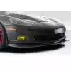 2005-2013 Chevrolet Corvette C6 Duraflex ZR Front Lip Splitter - 3 Piece ( Base Model) - Image 2