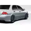 2004-2007 Mitsubishi Lancer Duraflex Trackstar Body Kit - 4 Piece - Image 3