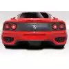 1999-2004 Ferrari 360 Modena Duraflex Challenge Look Rear Bumper - 1 Piece - Image 1