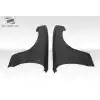 1990-1997 Mazda Miata Duraflex ARS Wide Body Front Fender Flares - 2 Piece - Image 2