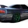 1989-1994 Nissan 240SX S13 HB Duraflex B Sport Wide Body 70MM Rear Fender Flares - 2 Piece - Image 2