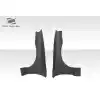 1997-1998 Nissan 240SX S14 Duraflex B Sport Wide Body Front Fender Flares - 2 Piece - Image 10