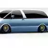 1991-1997 Toyota Previa Duraflex FAB Side Skirts Rocker Panels - 2 Piece - Image 1