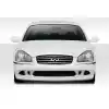 2002-2004 Infiniti Q45 Duraflex J Design Front Bumper - 1 Piece - Image 1