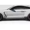 2015-2023 Ford Mustang Duraflex KT Style Side Skirt Rocker Panels Add-Ons - 4 Piece - Image 1