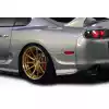 1993-1998 Toyota Supra Duraflex RD-X Rear Add Ons Spat Extensions - 2 Piece - Image 1