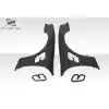 1997-1998 Nissan 240SX S14 Duraflex Supercool Wide Body Front Fenders - 2 Piece - Image 1