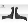 1992-1995 Honda Civic 2dr / HB Duraflex TKO RBS Wide Body Front Fenders - 2 Piece - Image 2