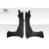 1999-2002 Nissan Silvia S15 Duraflex TKO RBS Wide Body Front Fender Flares - 2 Piece - Image 6