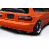 1992-1995 Honda Civic HB Duraflex TKO RBS Wide Body Rear Bumper Add-Ons - 2 Piece - Image 2