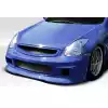 2003-2004 Infiniti G Sedan G35 Duraflex Type G Front Bumper - 1 Piece - Image 2