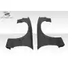 1989-1994 Nissan 240SX S13 Duraflex V Speed Wide Body Front Fenders - 2 Piece - Image 2