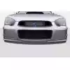 2004-2005 Subaru Impreza WRX STI Duraflex WRC Look Front Bumper - 3 Piece - Image 1