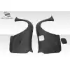 1993-1998 Toyota Supra Duraflex RD-X Wide Body Rear Fender Flares (50mm) - 2 Piece - Image 2