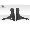 2004-2005 Subaru Impreza WRX STI 4DR Duraflex WRC Look Wide Body Front Fender - 2 Piece - Image 2