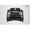 1992-1995 Honda Civic 2DR / HB Carbon Creations Vader Hood - 1 Piece - Image 5