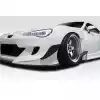 2013-2020 Scion FR-S Toyota 86 Subaru BRZ Duraflex GT500 V3 Front Bumper Canards - 2 Piece - Image 1