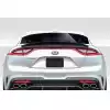 2018-2023 Kia Stinger Duraflex MSR Rear Wing - 1 Piece - Image 1