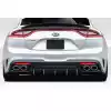 2018-2021 Kia Stinger Duraflex MSR Rear Diffuser - 1 Piece - Image 1