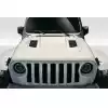 2019-2023 Jeep Wrangler JL Gladiator JT Duraflex MPR Hood - 1 Piece - Image 1