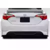 2014-2016 Toyota Corolla Duraflex Zeta Rear Lip - 2 Piece - Image 2