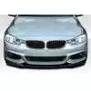 2014-2020 BMW 4 Series M-Sport F32 Carbon AF-1 Front Add On Lip Under Spoiler ( CFP ) - 1 Piece - Image 1