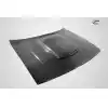 2008-2023 Dodge Challenger Carbon Creations TA Look Hood - 1 Piece - Image 4