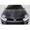 2006-2012 Mitsubishi Eclipse Carbon Creations Magneto Hood - 1 Piece - Image 1