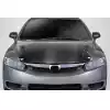 2006-2011 Honda Civic 4DR Carbon Creations Type M Hood - 1 Piece - Image 1