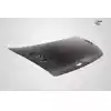 2006-2011 Honda Civic 4DR Carbon Creations Type M Hood - 1 Piece - Image 4