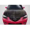 2004-2008 Mazda 3 4DR Carbon Creations M-Speed Hood - 1 Piece - Image 1