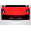 2004-2013 Lamborghini Gallardo Carbon Creations LP560 LP570 Look Front Middle Add On Lip Spoiler Air Dam - 1 Piece - Image 1