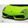 2004-2013 Lamborghini Gallardo Carbon Creations LP560 LP570 Look Front Middle Add On Lip Spoiler Air Dam - 1 Piece - Image 2