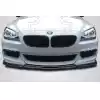 2011-2019 BMW 6 Series F06 F12 F13 Carbon Creations HMS Front Lip Spoiler Air Dam - 1 Piece ( For M Sport Front Bumper only) - Image 1