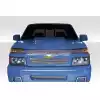 2004-2012 Chevrolet Colorado GMC Canyon Duraflex Cowl Hood - 1 Piece - Image 1