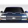 1999-2002 Chevrolet Silverado 2000-2006 Tahoe Suburban Duraflex Dual Ram Air Hood - 1 Piece - Image 1