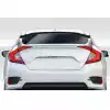 2016-2020 Honda Civic 2DR Duraflex Type R Look Rear Wing Spoiler - 1 Piece - Image 1