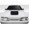 1987-1993 Ford Mustang Duraflex GT500 V2 Hood - 1 Piece - Image 1