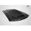 1994-1998 Ford Mustang Carbon Creations GT500 V2 Hood - 1 Piece - Image 4