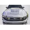 2013-2014 Ford Mustang / 2010-2014 Mustang GT500 Carbon Creations GT500 V2 Hood - 1 Piece - Image 1