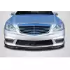 2010-2013 Mercedes S Class S63 W221 Carbon Creations L Sport Front Lip Spoiler - 1 Piece - Image 1