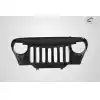 1997-2006 Jeep Wrangler Carbon Creations Predator Grille - 1 Piece (S) - Image 6